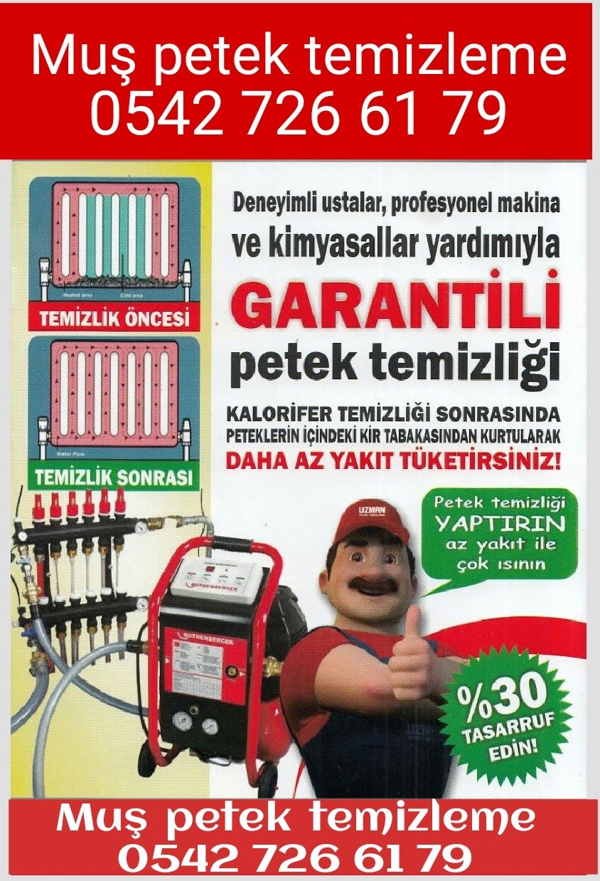 Muş petek temizleme