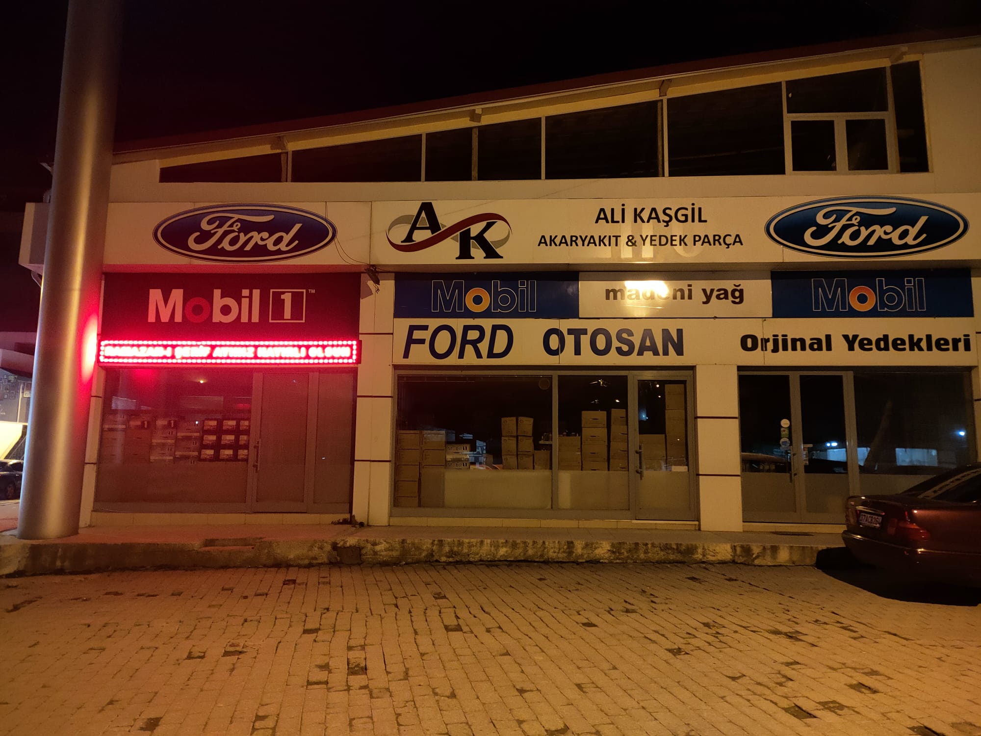 ALİ KAŞGİL AKARYAKIT ÜRÜNLERİ YEDEK PARÇA OTOMOTİV SANAYİ VE TİCARET LİMİTED ŞİRKETİ
